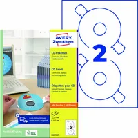 Avery Zweckform CD/DVD Etikett 117 mm