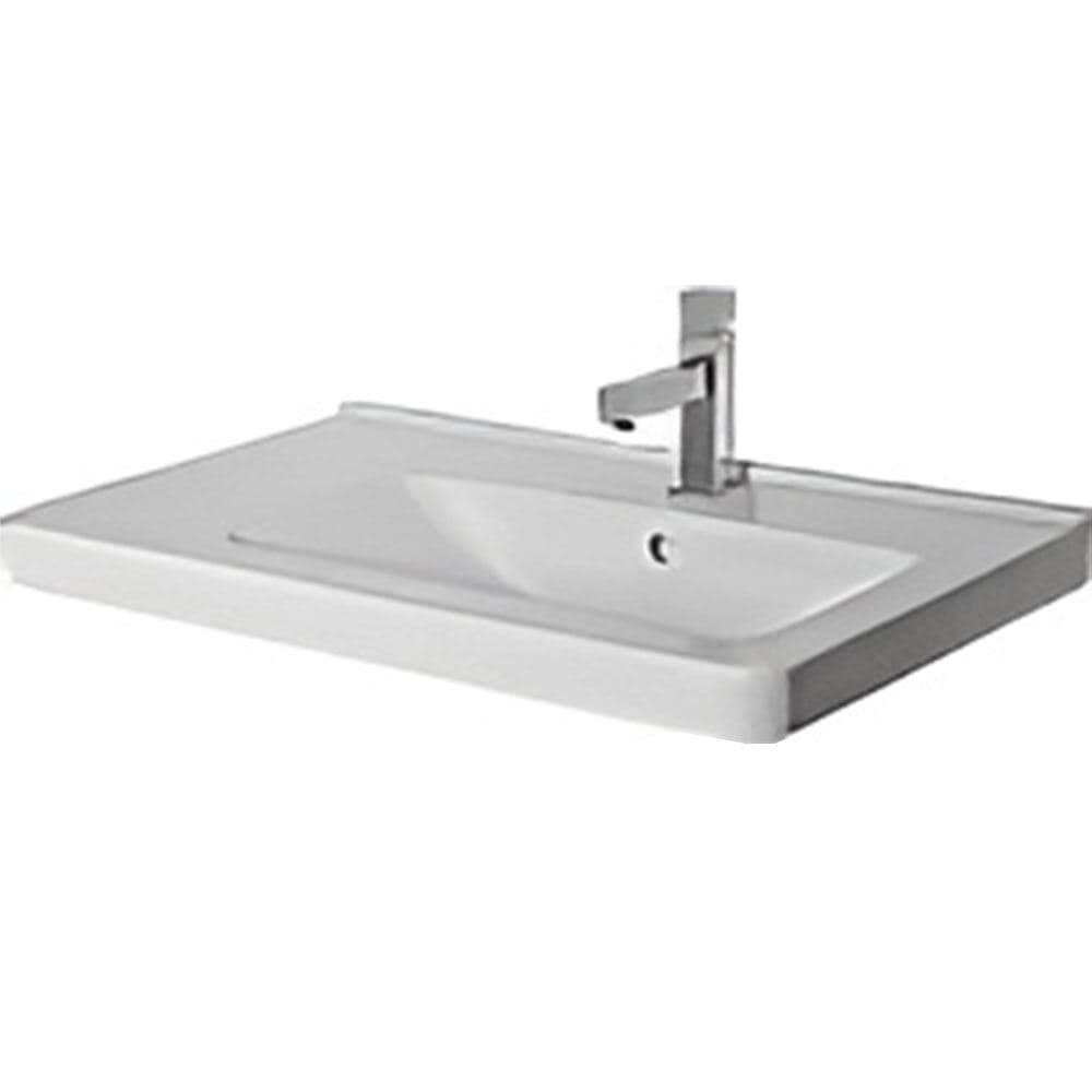 Alva Idea Waschtisch 75x45cm asymmetrisch mit Ablage links