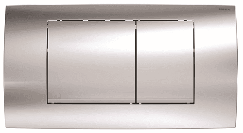 Geberit Twinline30 Drückerplatte – Glanz-/Mattchrom