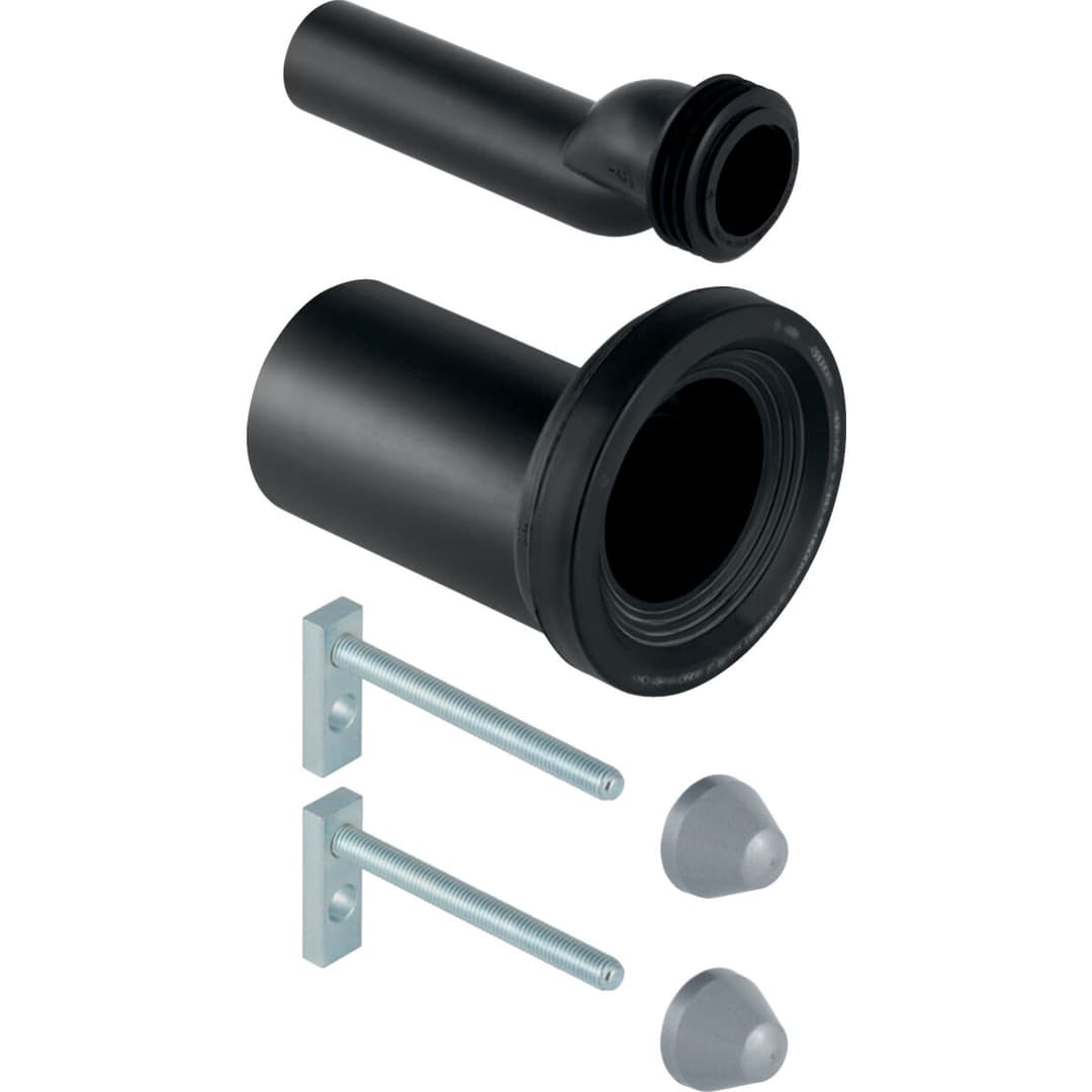 Geberit Anschlussgarnitur etagiert 90 mm Versatz 2,5 cm