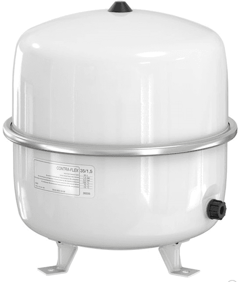 Ausdehnungsgefäß 80 Liter weiß made by Flamco