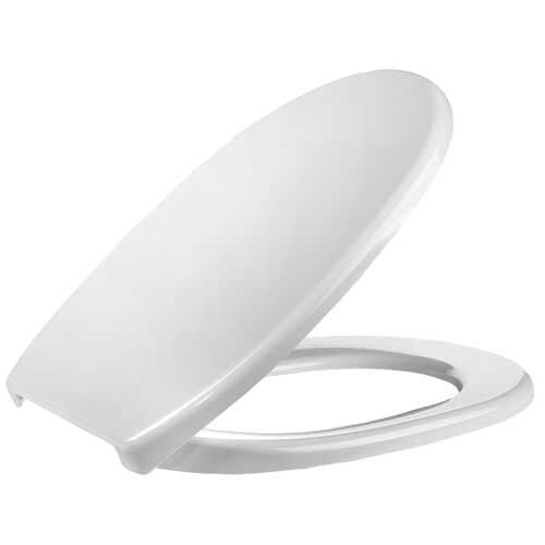 Alva Varia WC-Sitz Push-Edelstahl- Weiß