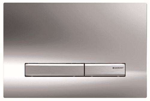 Geberit Sigma50 Drückerplatte – Glanzverchromt, 2-Mengen