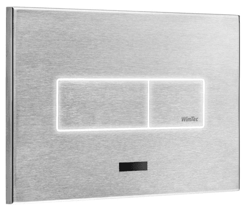Betätigungsplatte, PROOF T6, UP 320, 12 V, edelstahl