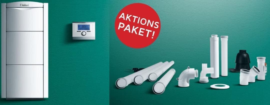 Brennwertkessel PAKET 6,6 - 22,4 kW ecoVIT exclusiv VKK 226/4