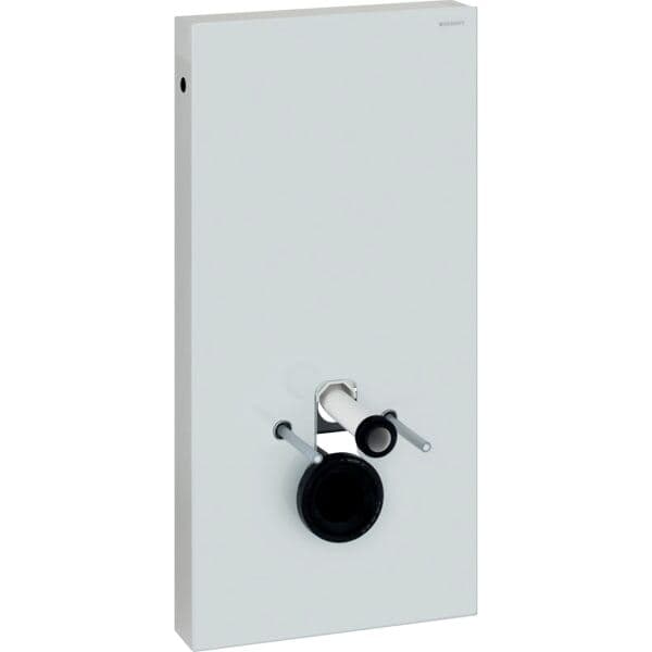 Geberit Monolith Sanitärmodul Wand-WC 101 cm – Glas weiß