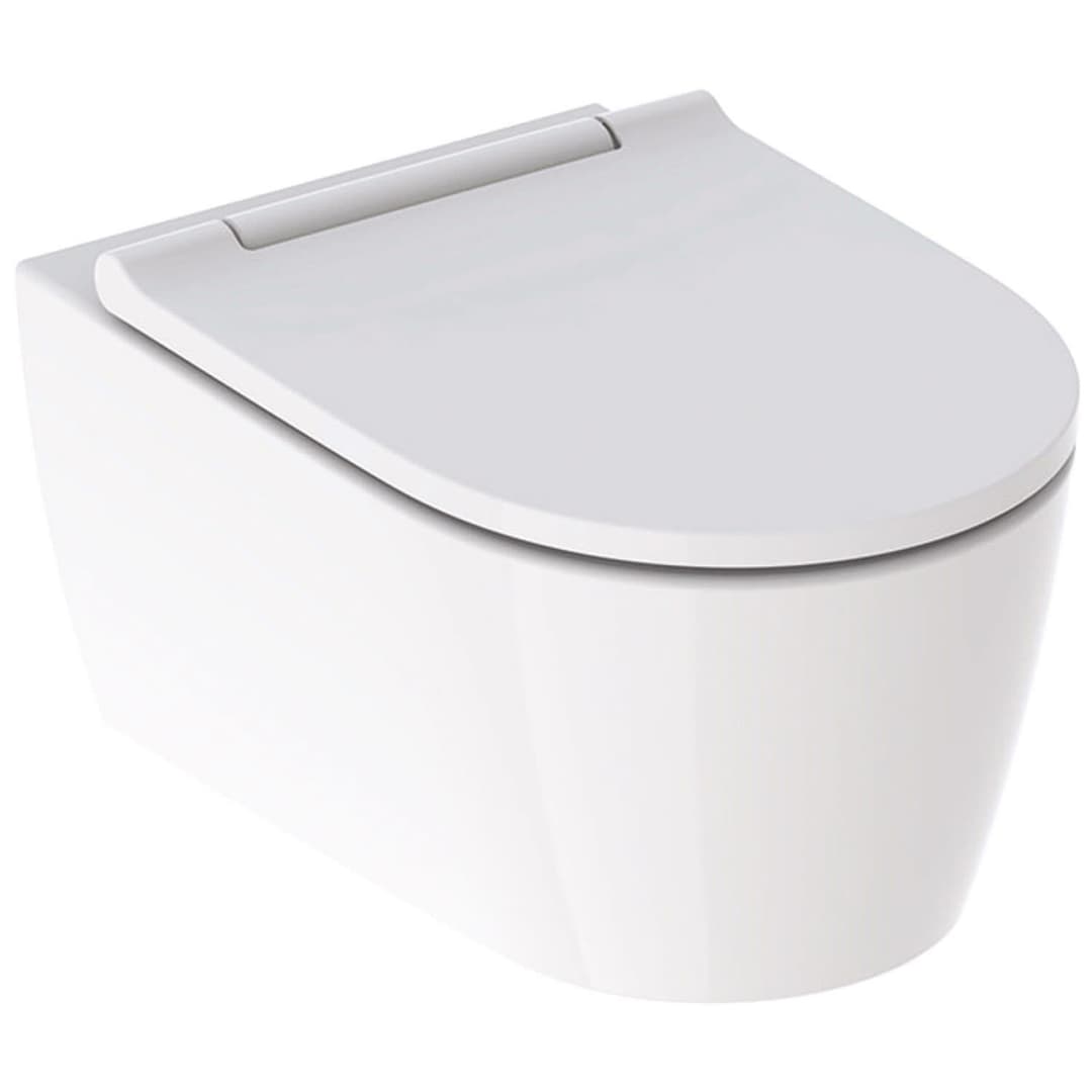 Geberit ONE Turboflush Wand-WC Set – höhenverstellbar, verchromt