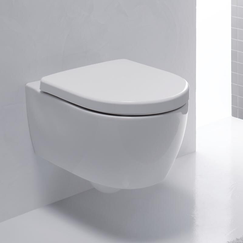 Geberit iCon Wand-WC Tiefspüler – Verkürzte Ausladung mit KeraTect