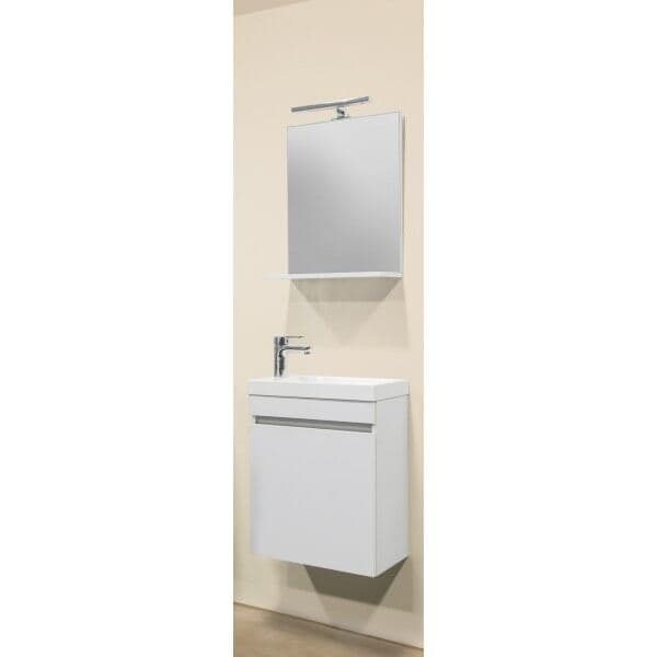 Sanotechnik Nora 48 Badmöbelset / Eiche Silber