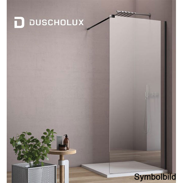 Duscholux Walk-In Dusche 1400 XL x 2000 mm Silber Glanz