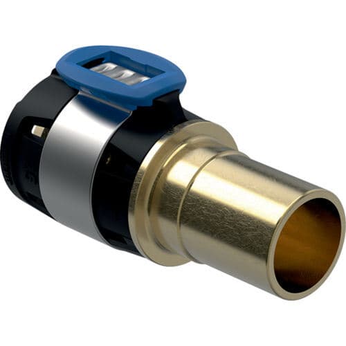 Geberit FlowFit Übergang auf Geberit Mapress, mit Einschubende D50-D42
