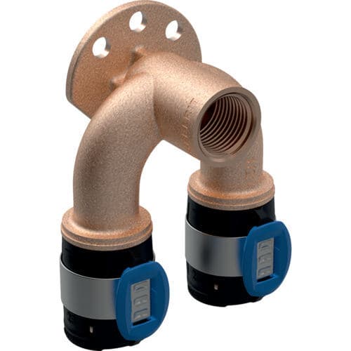 Geberit FlowFit Doppelanschlusswinkel G90 L5.2, D20-RP1/2-D16