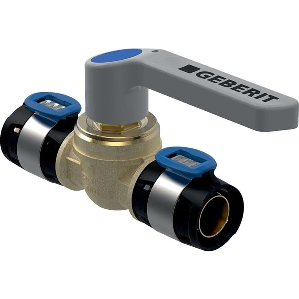 Geberit FlowFit Aufputzhahn d 25mm mit Betätigungshebel