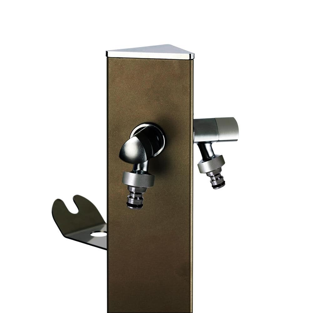 Wasserzapfstelle für Bodenmontage bronze