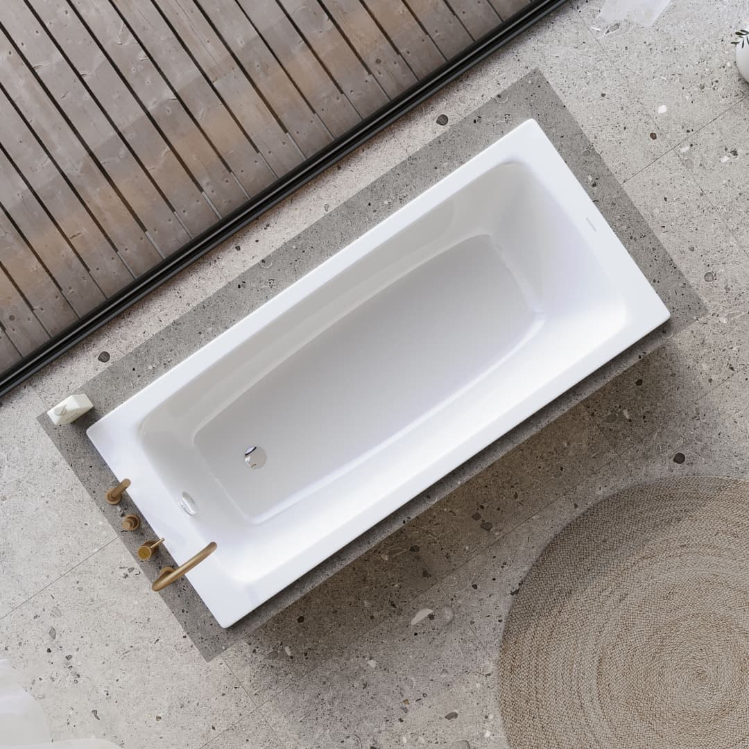 Kaldewei Cayono Badewanne Alpinweiß 1800 x 800 mm