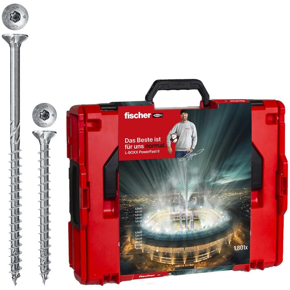 Fischer PowerFast II L-BOXX 102 Schraubenkoffer