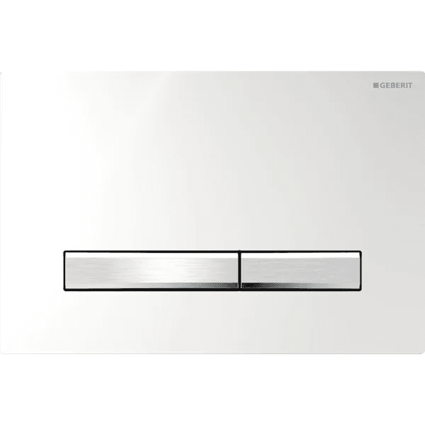 Geberit Sigma50 Drückerplatte – 2-Mengen-Spülung, quadratisch