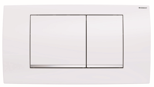 Geberit Twinline30 Drückerplatte – 2-Mengen-Spülung