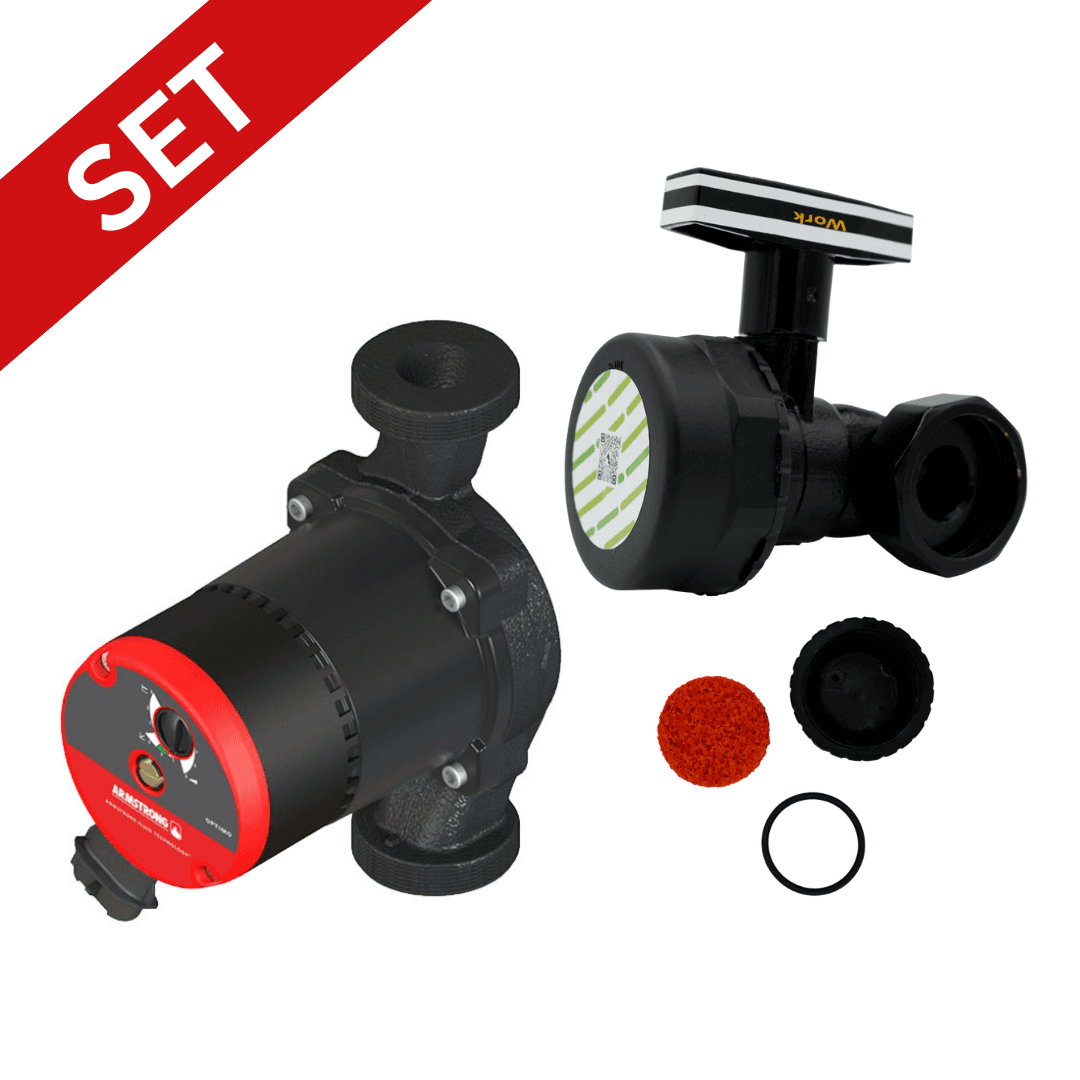 Armstrong Umwälzpumpe mit Magnetit-Abscheider Set