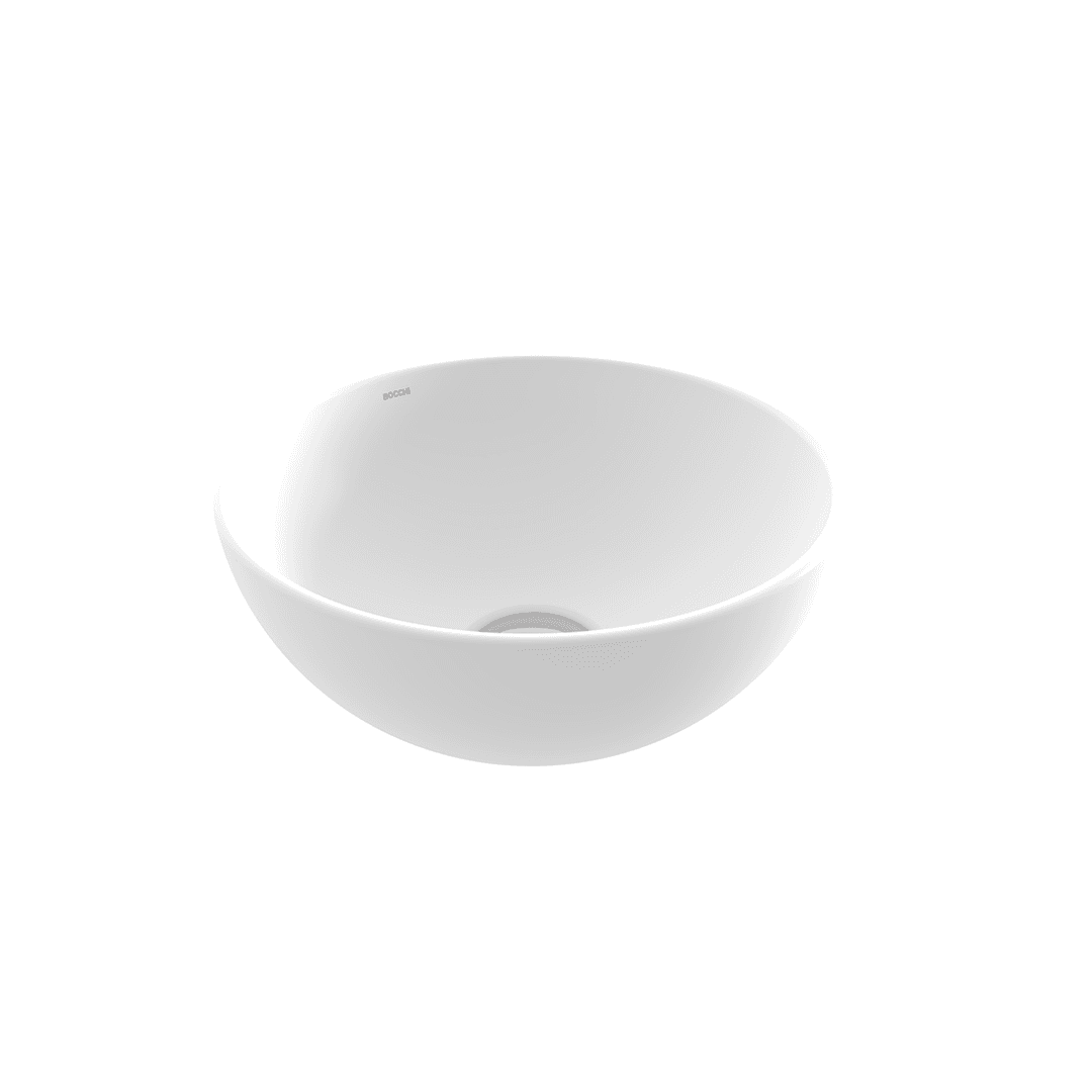 Bocchi Sottile Slim Line Schalenbecken 26cm Weiß glänzend