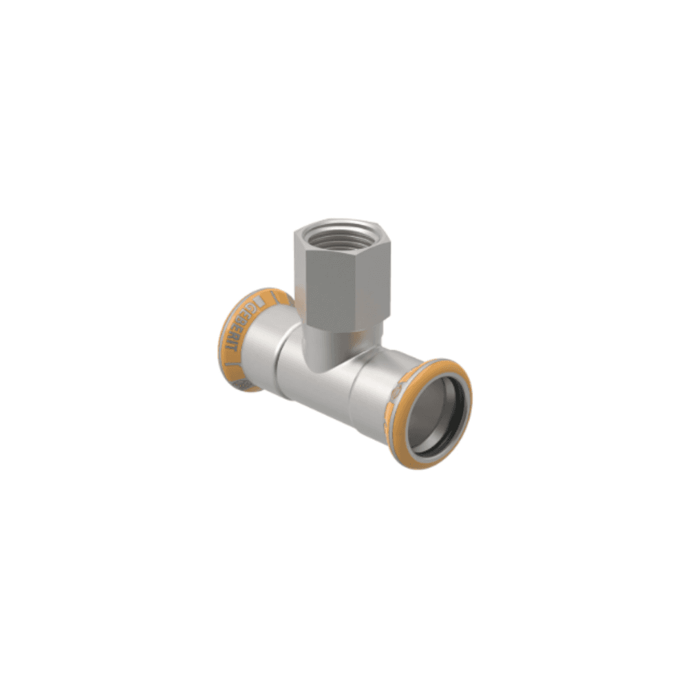 GE Mapress Therm T-Stück m. Abg. IG d35-Rp3/4"-35, NPW