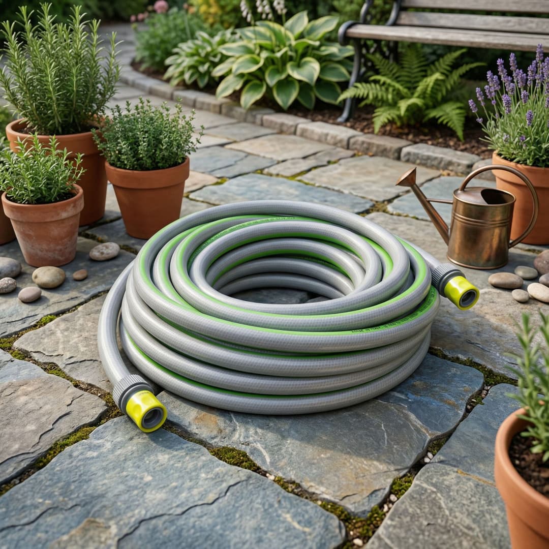 Trinkwassertauglicher Gartenschlauch Meta Steel 1/2", 12,5mm, 50m