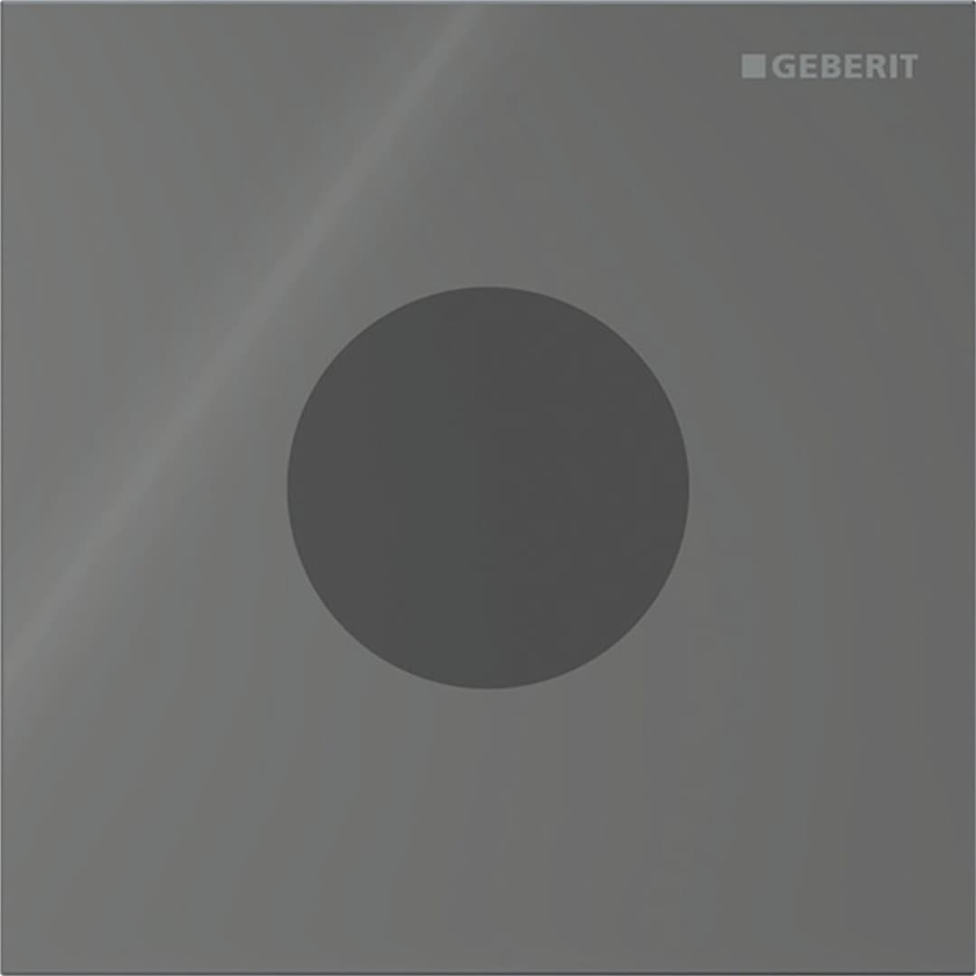 Geberit Abdeckplatte Urinalsteuerung Typ 40 Netz IR, round, Glas lava