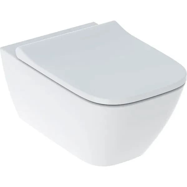 Geberit Smyle Square Wand-WC Set – Tiefspüler mit WC-Sitz