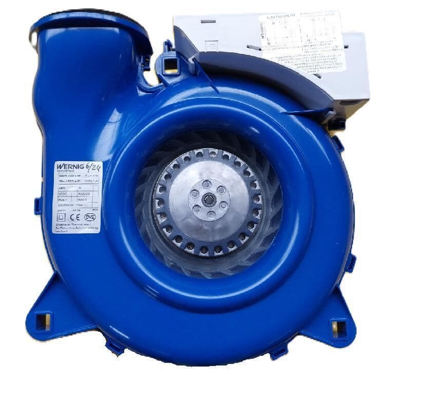 ABVERKAUF Wernig Ventilatoreinheit ECO U-60, Abluftstutzen hinten - Optionalausführung