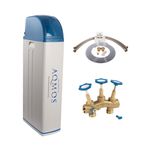 AQMOS R2D2-72 Wasserenthärtungsanlage – Komplett-Set für 6–7 Personen