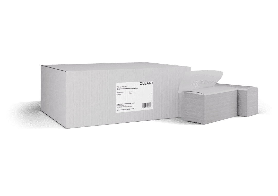 Clear+ Faltpapier V-Falz, 2-lagig 4000 Blätter