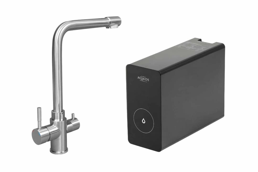 AQMOS Osmoseanlage All in One – Komplettset mit 3-Wege-Hahn