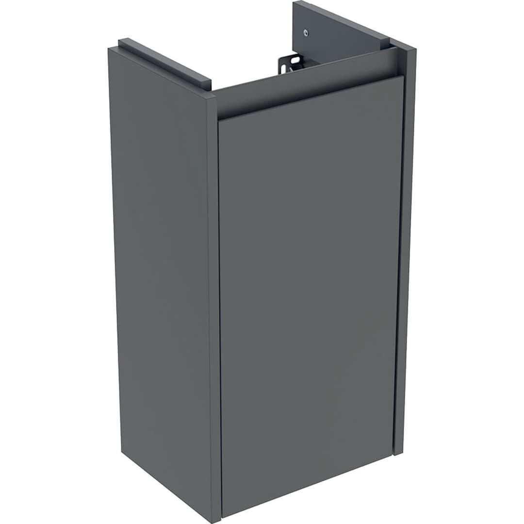 Geberit Renova Plan Handwaschbecken-Unterschrank, 1 Tür – 36 cm, Lava