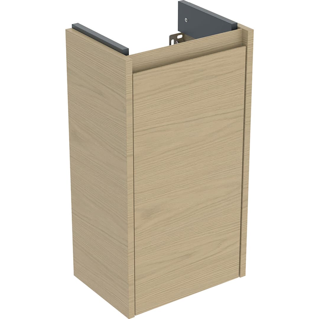 Geberit Renova Plan Handwaschbecken-Unterschrank, 1 Tür – 36 cm, Eiche natur