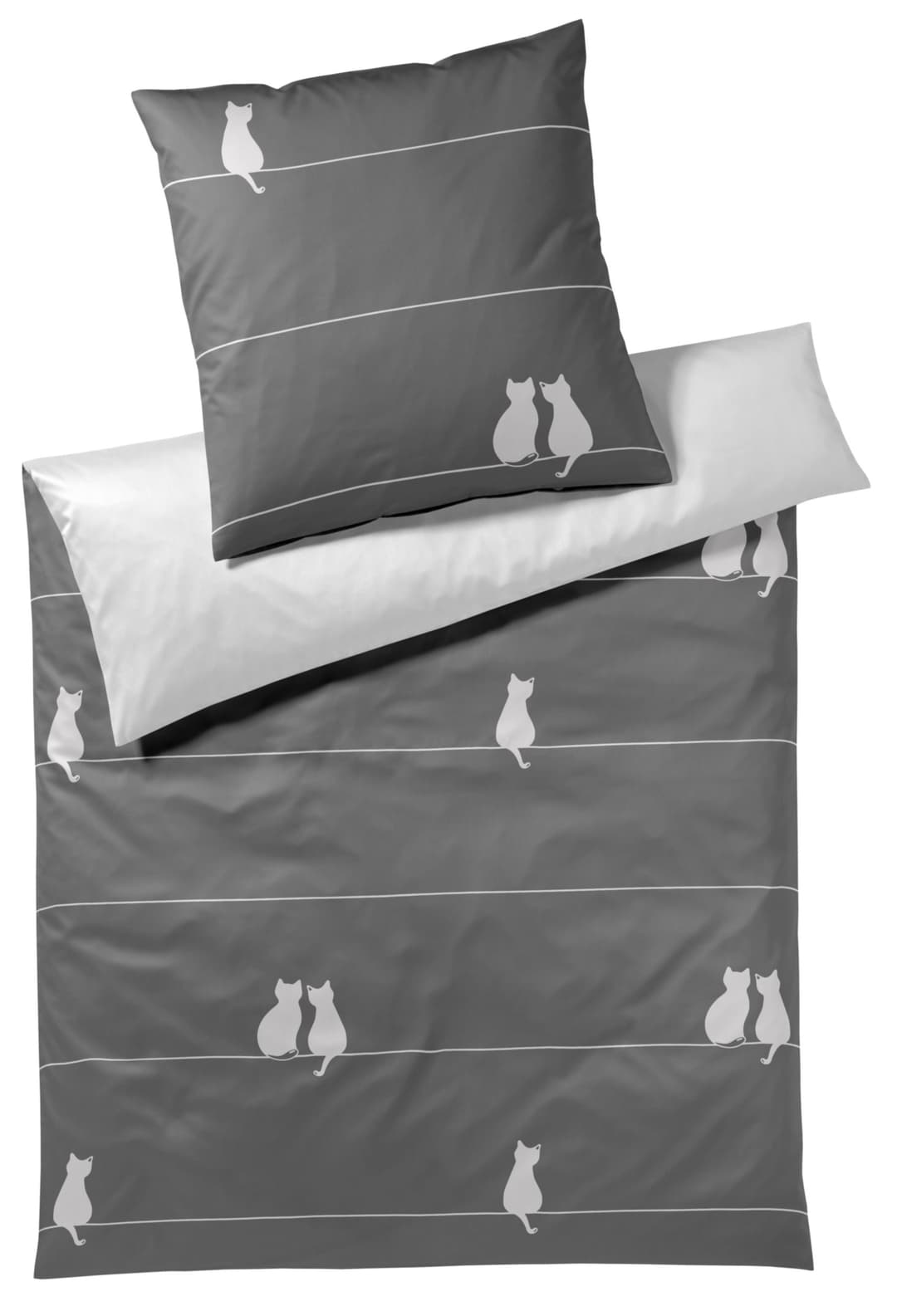 Elegante Mako-Satin-Bettwäsche