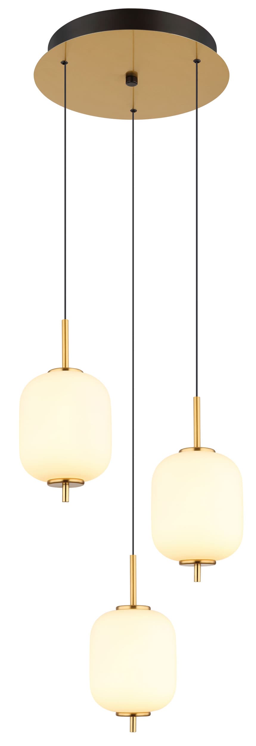 Globo LED-Pendelleuchte 3flg