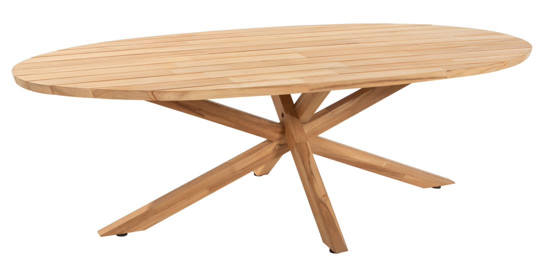 4 SEASONS OUTDOOR Gartentisch Teak Oval