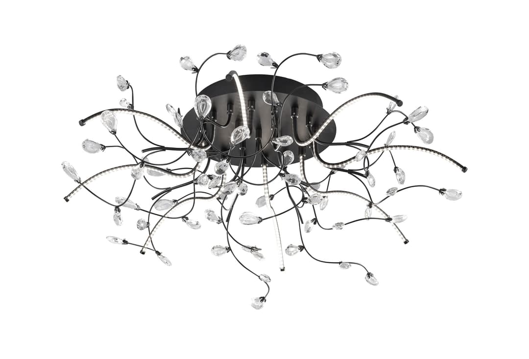 B-Leuchten LED-Deckenleuchte 8flg