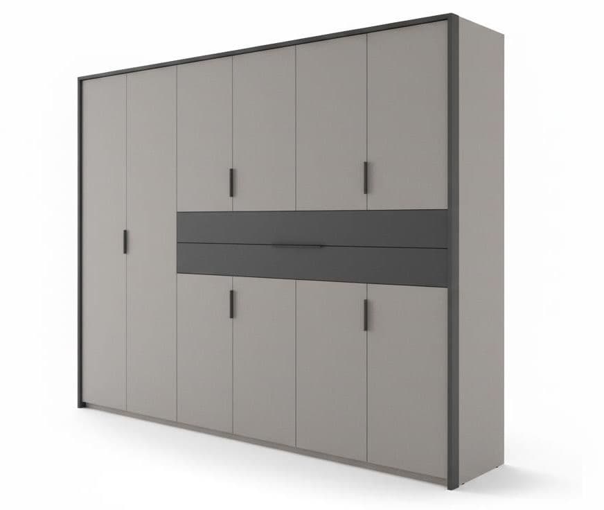 Drehtürenschrank 10-trg.