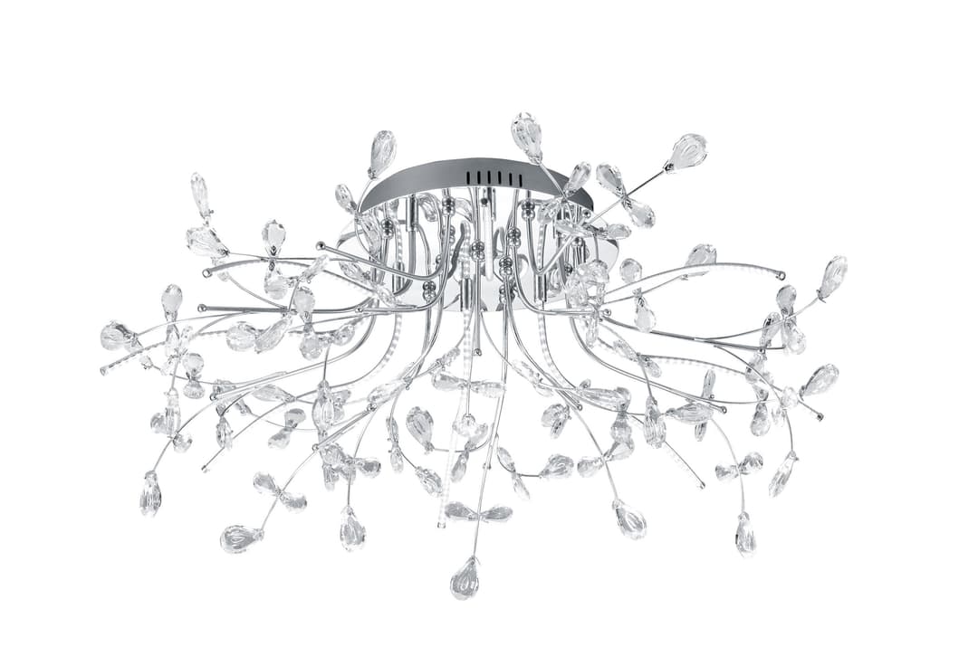 B-Leuchten LED-Deckenleuchte 8flg