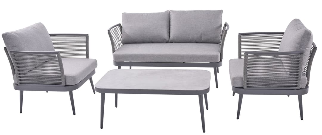 OUTDOOR Gartensofa Set 4 tlg.