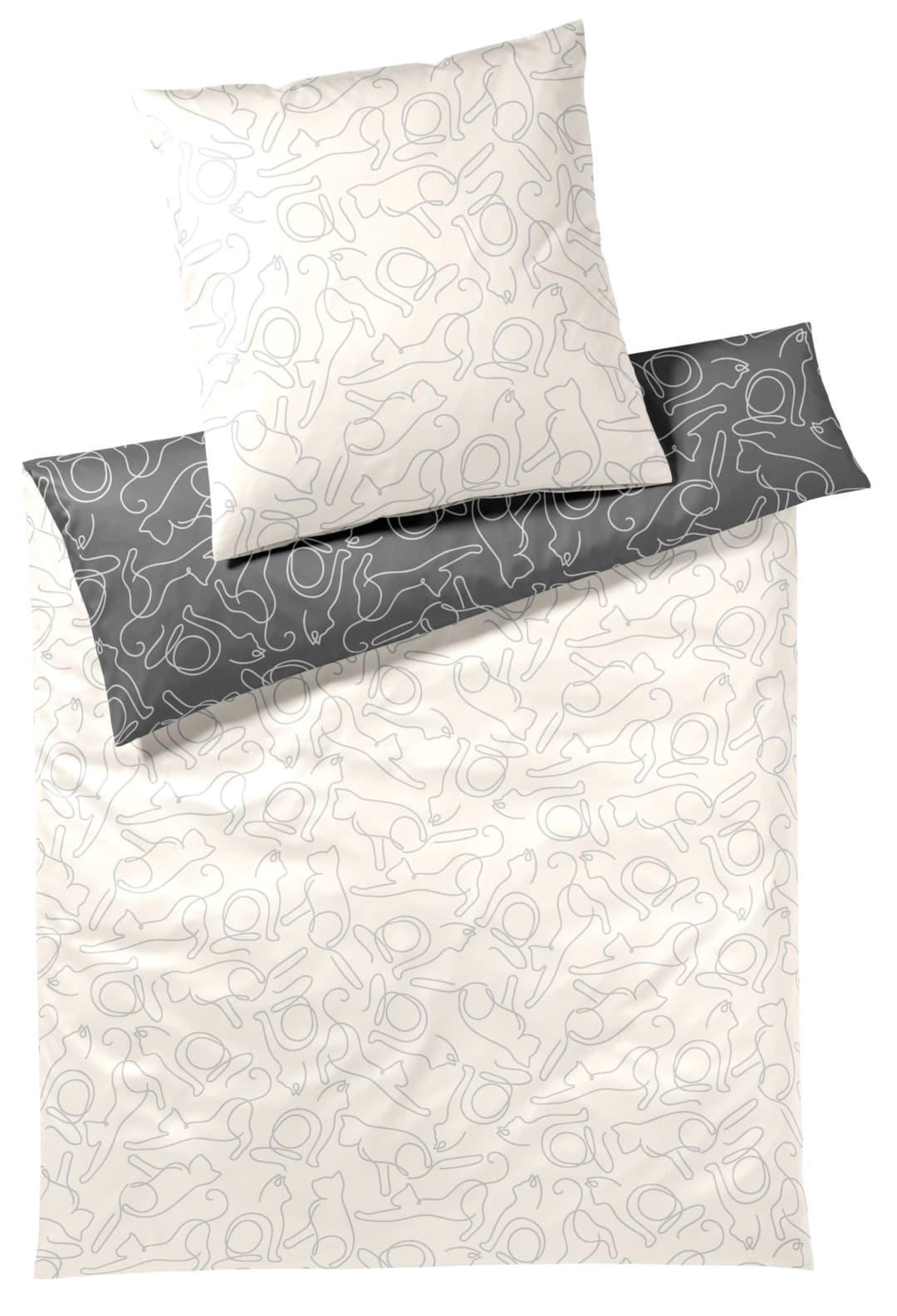 Elegante Mako-Satin-Bettwäsche