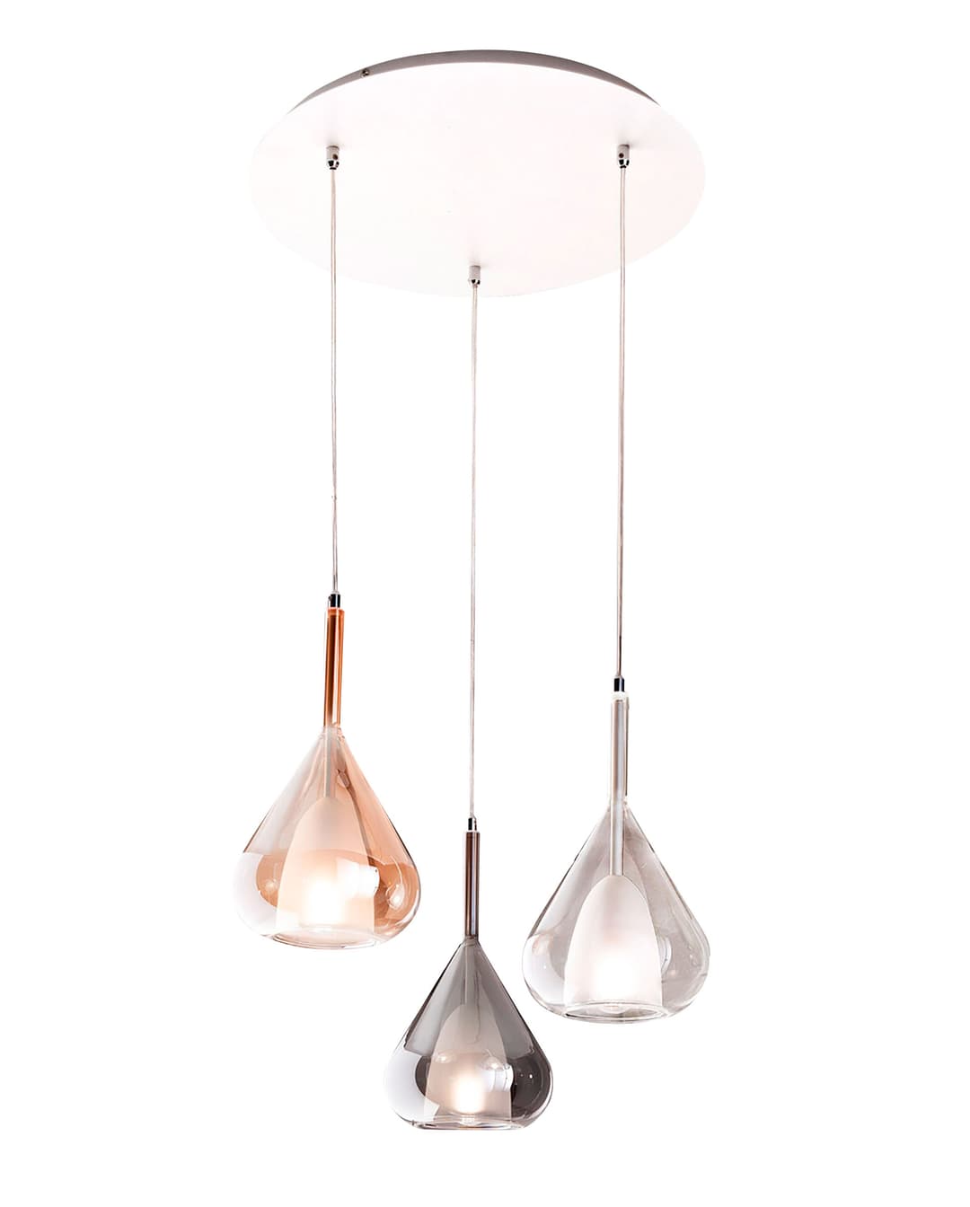 Fabas Luce Pendelleuchte 3flg