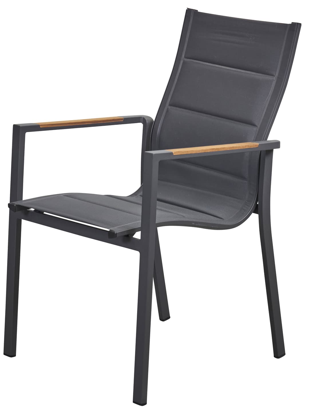 OUTDOOR Stapelsessel Alu Textilene
