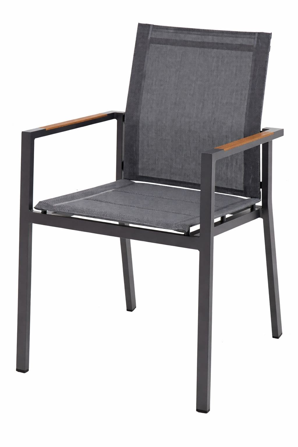 OUTDOOR Gartenstuhl Alu/Teak