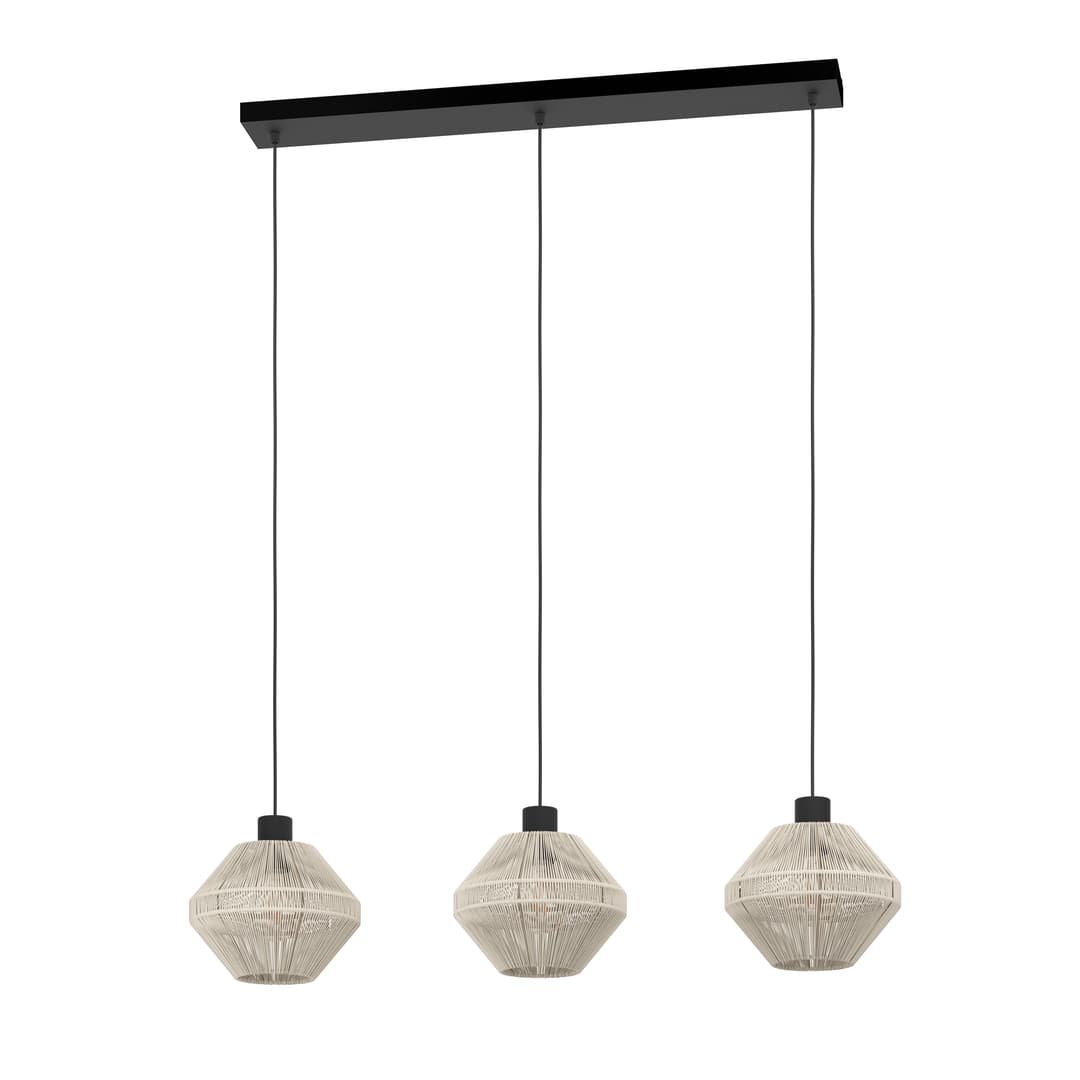 Eglo LED-Pendelleuchte 3flg
