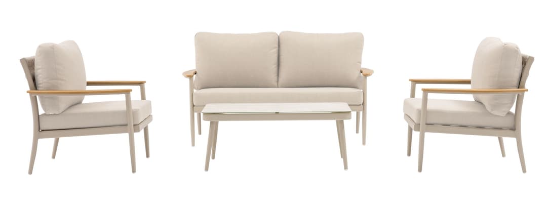 OUTDOOR Gartenlounge-Set 4 tlg.