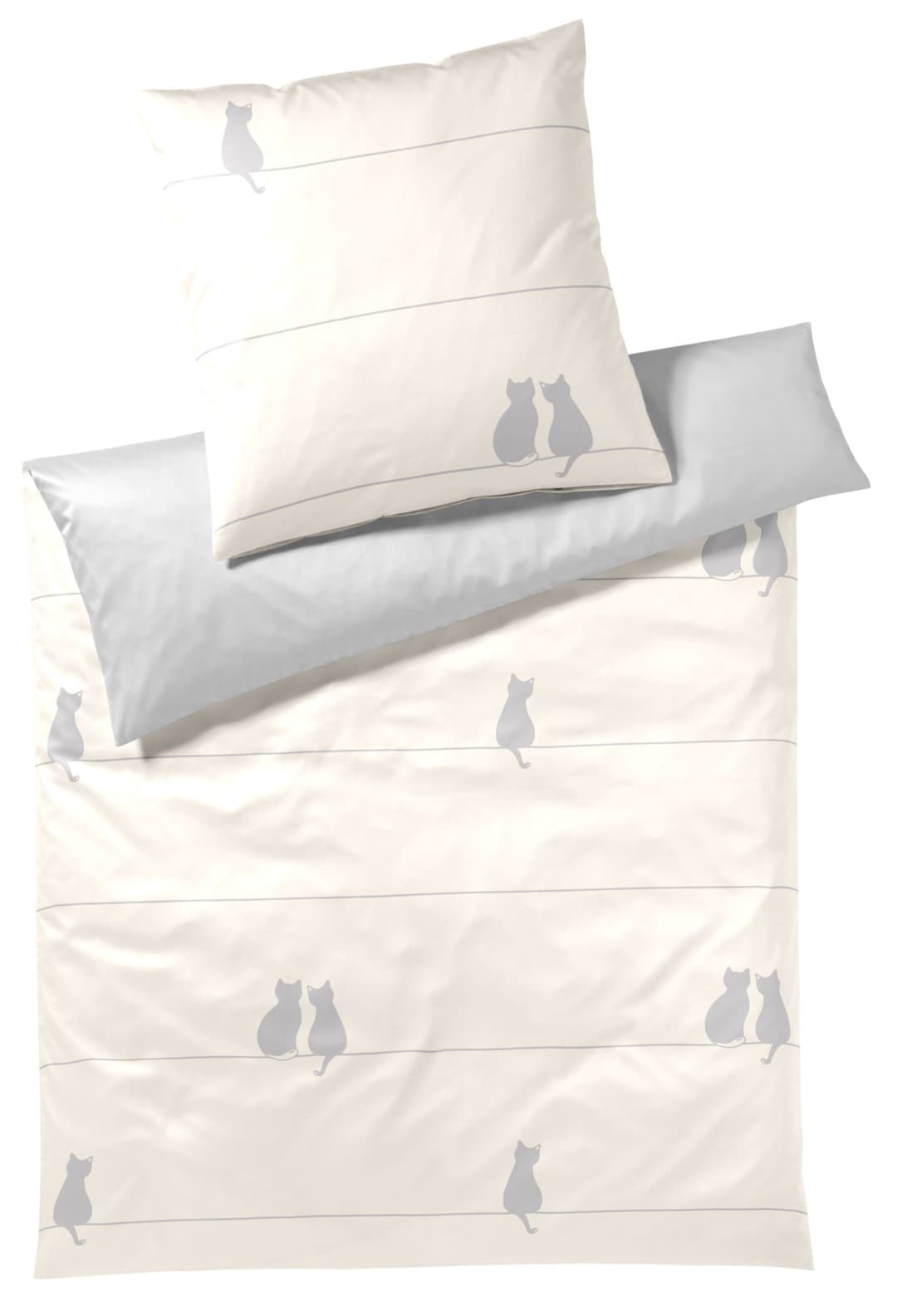 Elegante Mako-Satin-Bettwäsche
