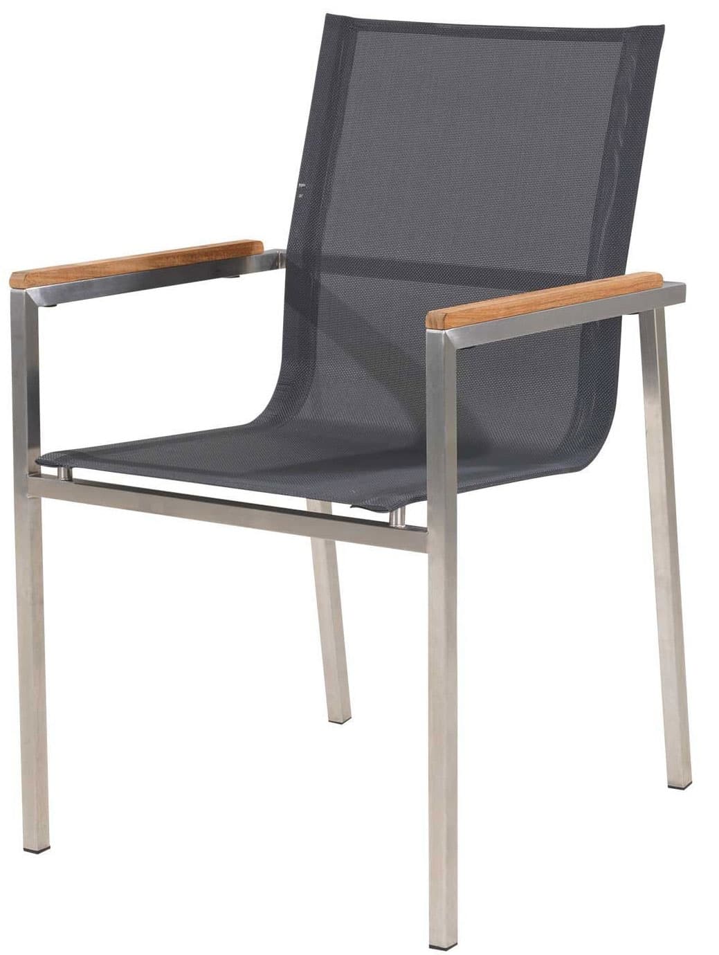 OUTDOOR Gartenstuhl Edelstahl/Teak